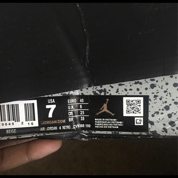 Air Jordan 4 “off white” edition - Picture 5 of 6